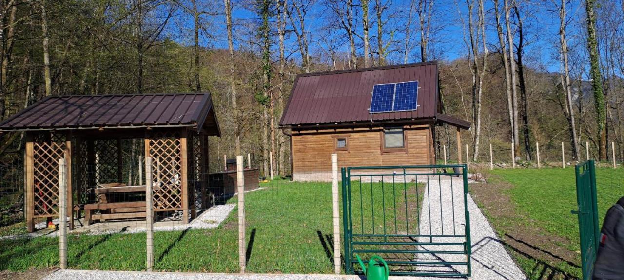 Villa Apartma Kacwa Kobarid Exterior foto