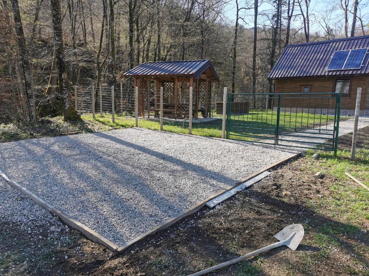 Villa Apartma Kacwa Kobarid Exterior foto